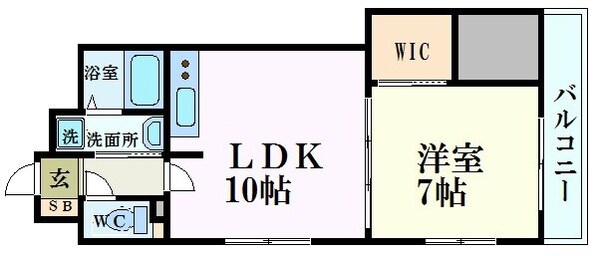 ベルパッソ平和公園の物件間取画像